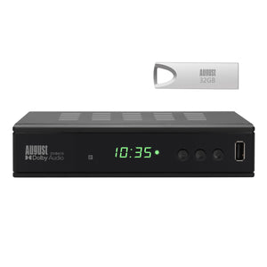 August DVB415 HD Freeview Recorder Box
