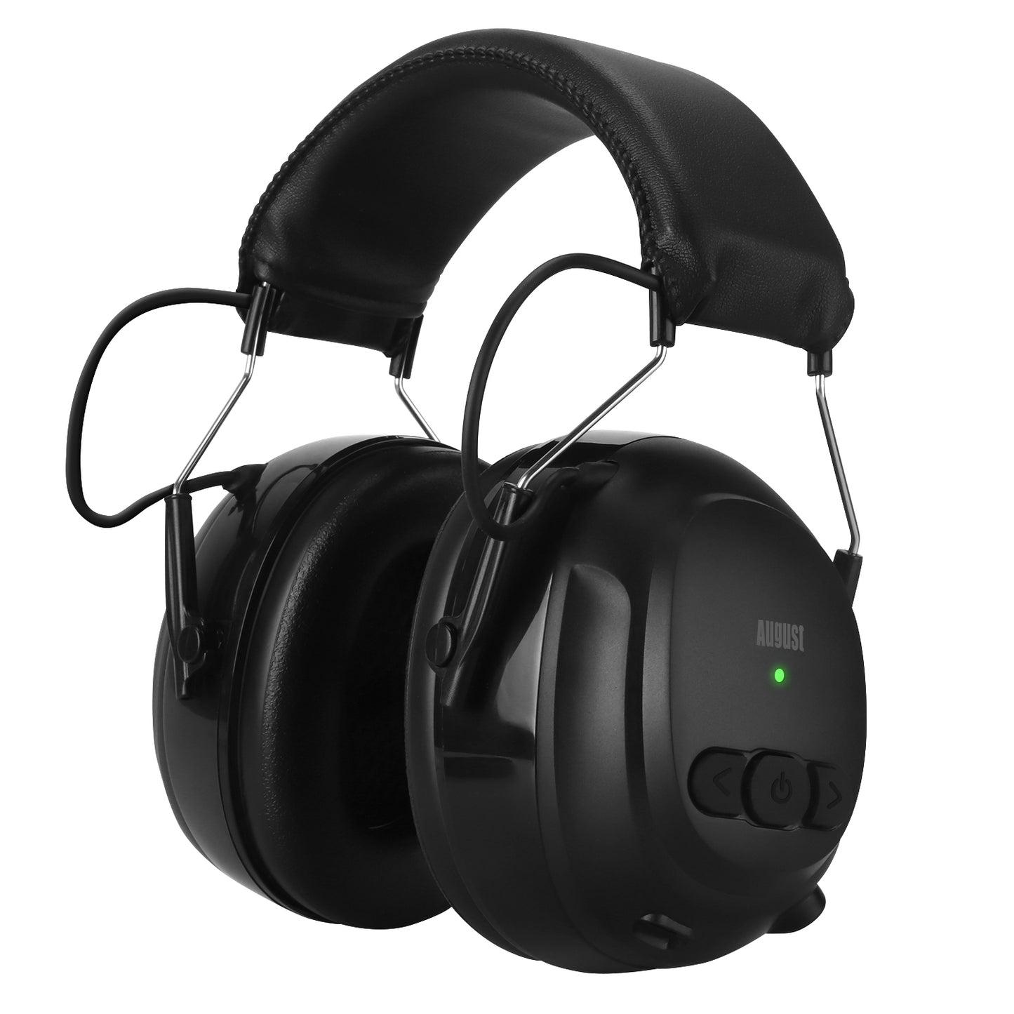 Rechargeable Bluetooth Headphones with Noise Cancelling Ear Defenders ANC - August EP120