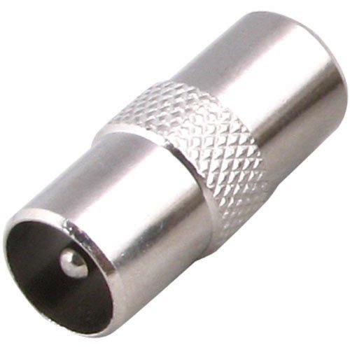 Coaxial Coupler with Male Connections - Join two Female Coaxial Connections - Daffodil TAA235 iDaffodil Accessories iDaffodil - Consumer Electronics at Affordable Prices