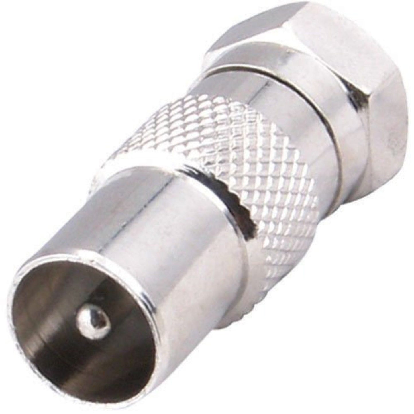 F Plug Male to Coaxial Plug Male Adaptor - Daffodil TAA237 iDaffodil Accessories iDaffodil - Consumer Electronics at Affordable Prices