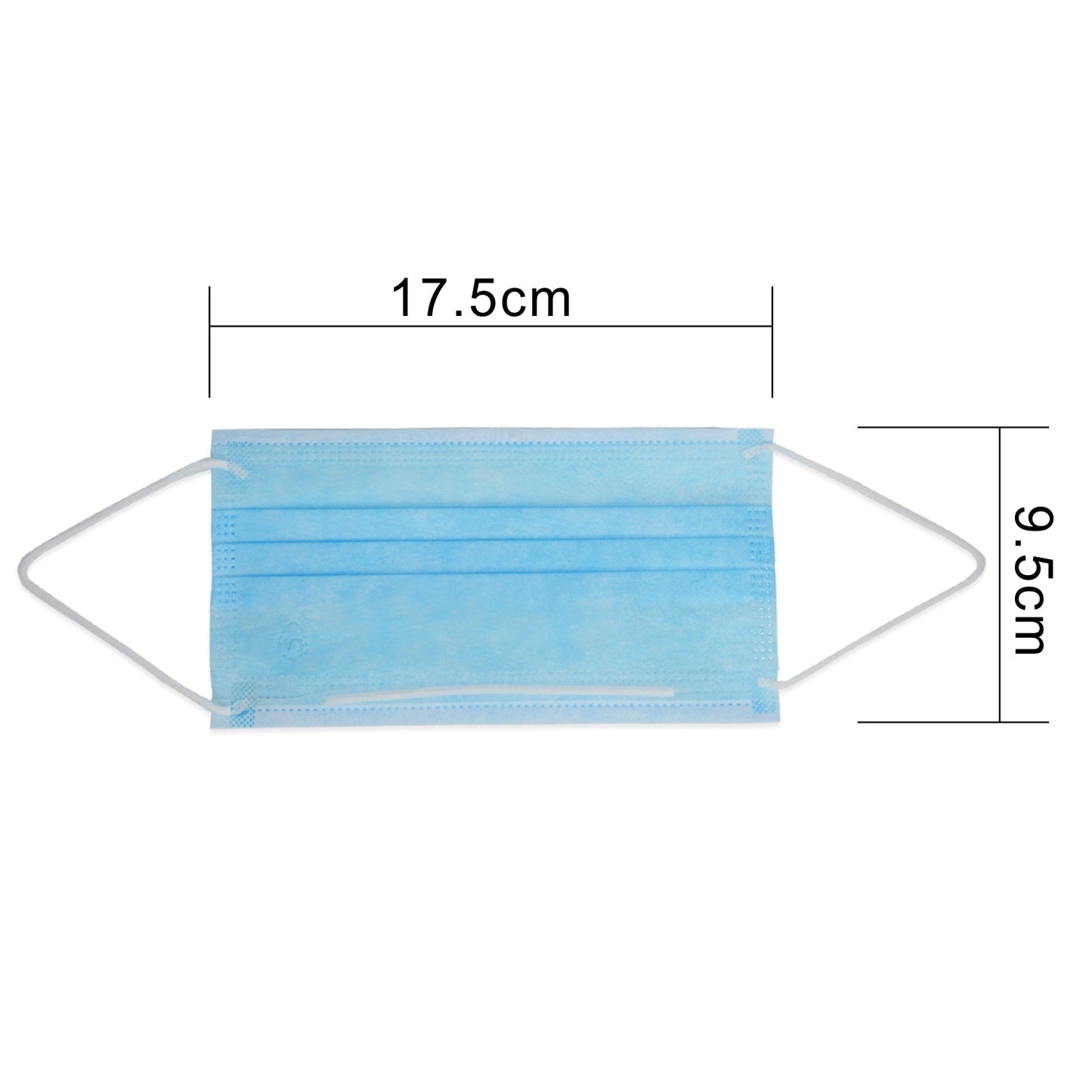 Disposable Non-woven Triple Layered Filter Dust-proof Antibacterial Protective Mask with Earloop Sealed Pack (Pack of 50) iDaffodil Masks iDaffodil - Consumer Electronics at Affordable Prices