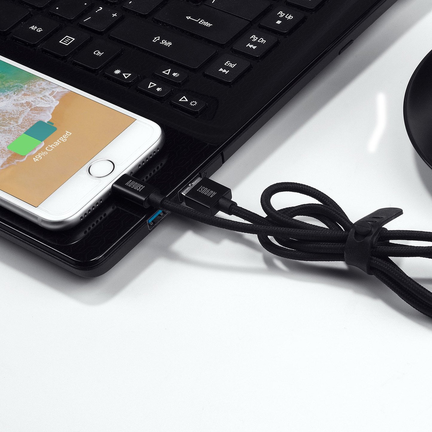 Lightning Cable TC11 - MFi Certified for iPhone X/8/8+/7/7+/6/6+/5S August Charging Cables iDaffodil - Consumer Electronics at Affordable Prices