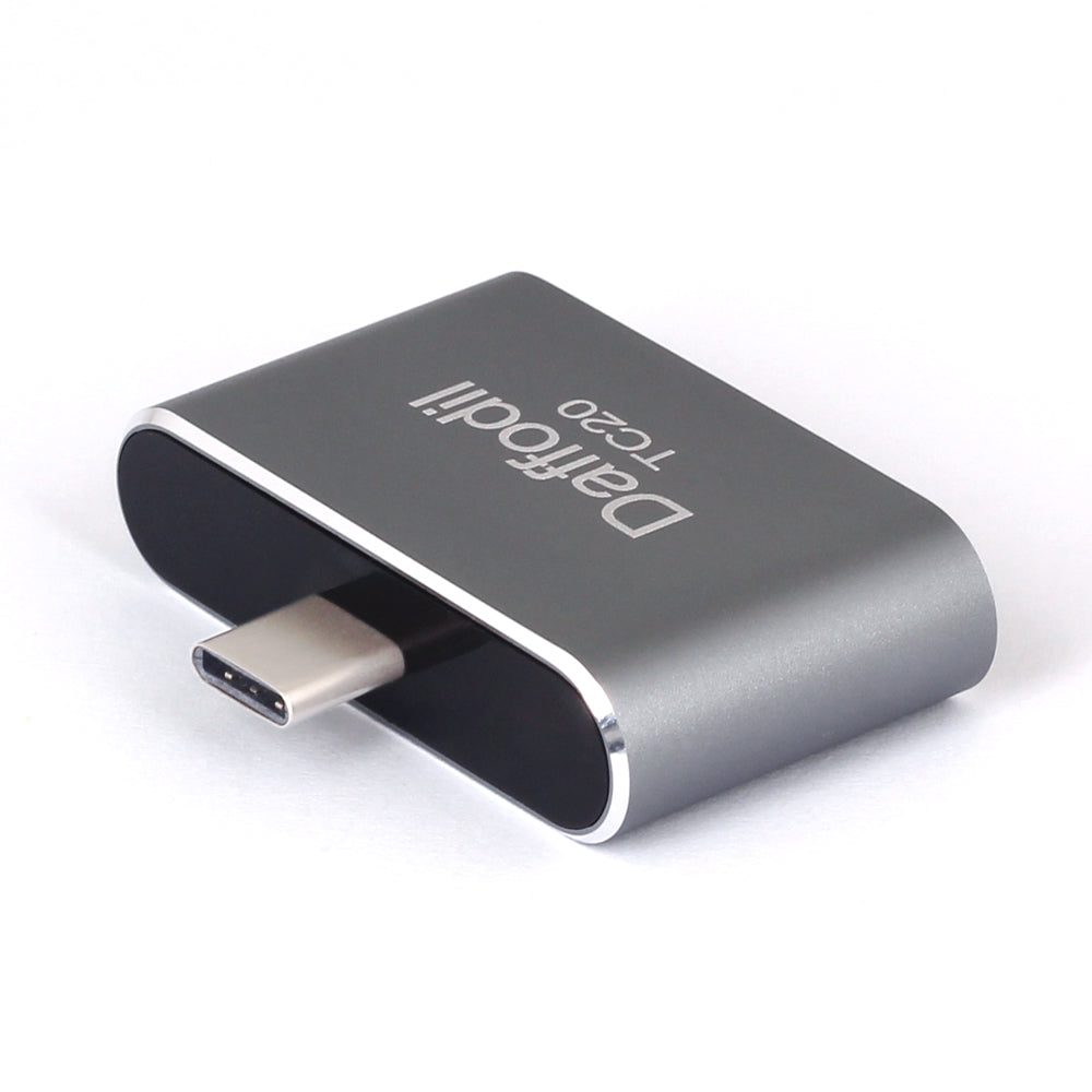 USB Type C OTG Adaptor - Type C to Dual Standard Type A USB 2.0 - Daffodil TC20 iDaffodil Phone Accessories iDaffodil - Consumer Electronics at Affordable Prices