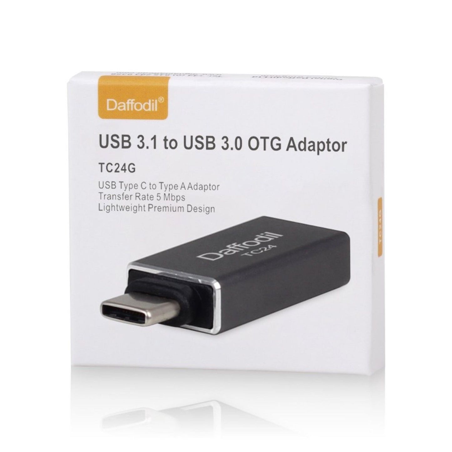 USB-C OTG Adaptor - Type C USB to Standard Type A USB 3.0 - Daffodil TC24 iDaffodil Phone Accessories iDaffodil - Consumer Electronics at Affordable Prices