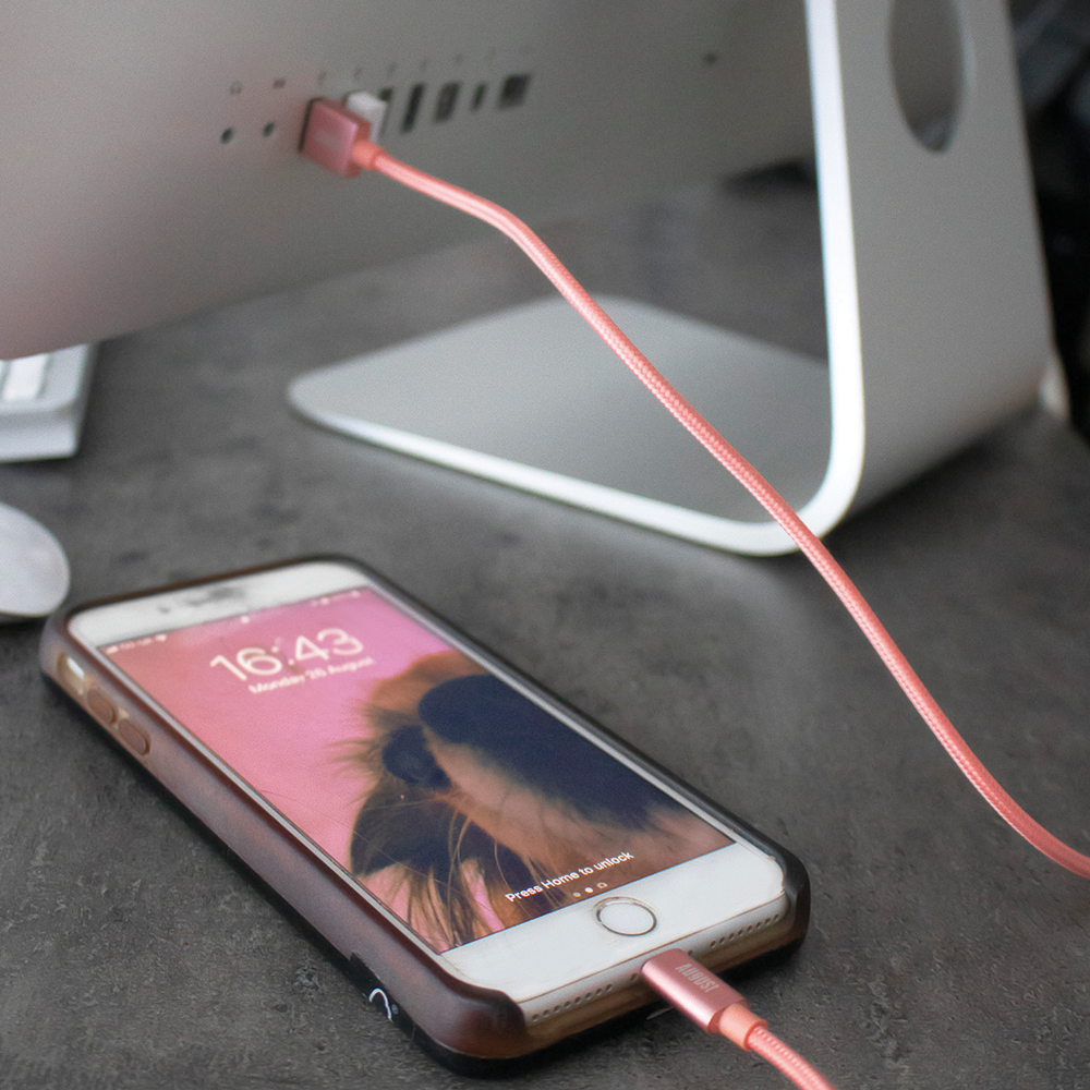 Lightning Cable TC11 - MFi Certified for iPhone X/8/8+/7/7+/6/6+/5S August Charging Cables iDaffodil - Consumer Electronics at Affordable Prices