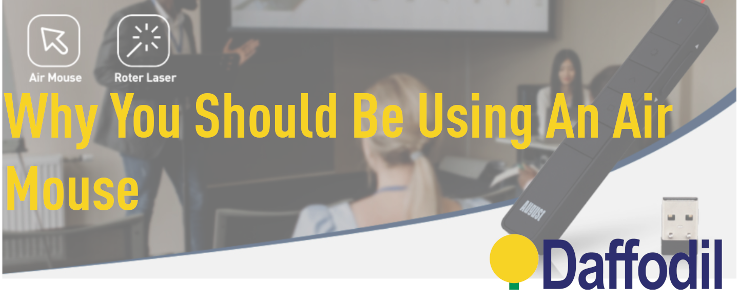 Why You Should Add an Air Mouse to Your Presentation Tools Set