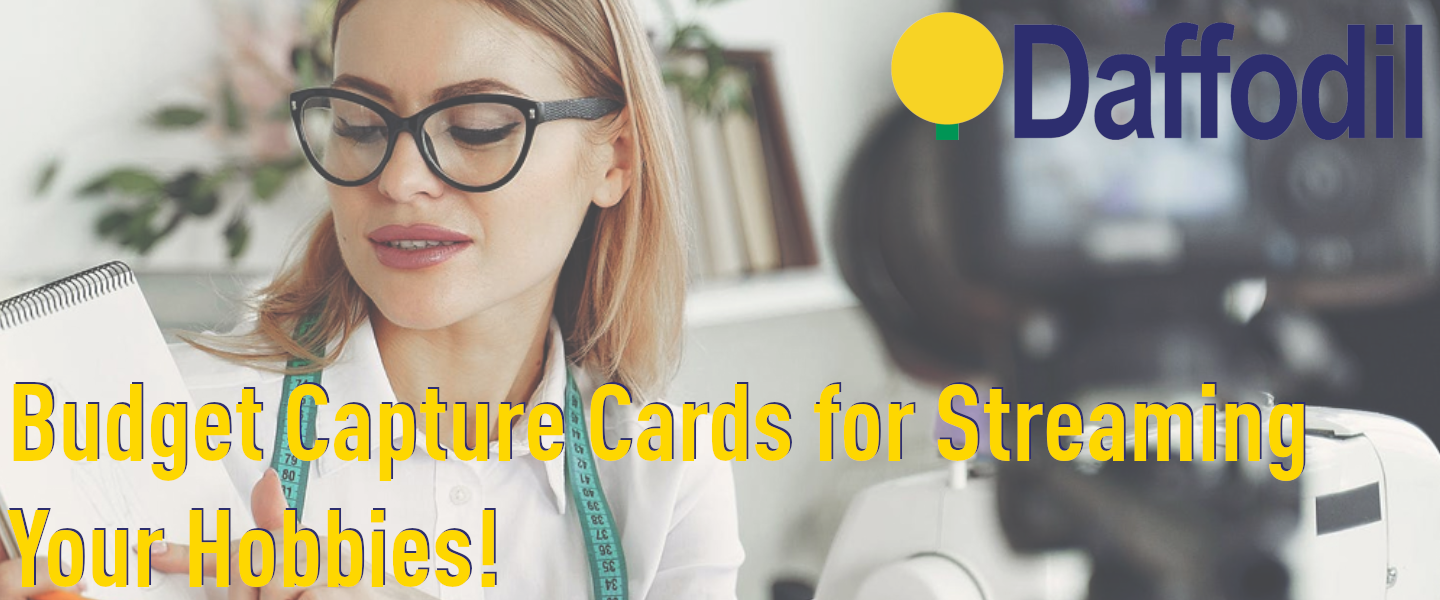 Get In To Streaming for Under £100 with a Budget HD Capture Card