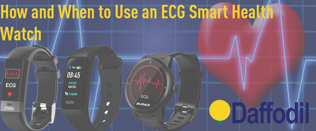 How and When to Use an ECG Smart Health Watch