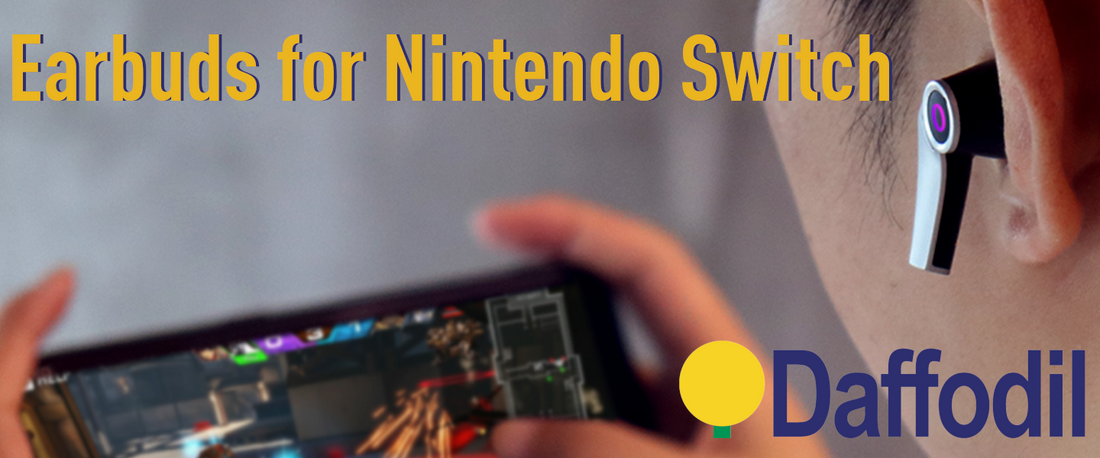 Get Immersion on-the-go with Noise-Cancelling Earphones for Nintendo Switch