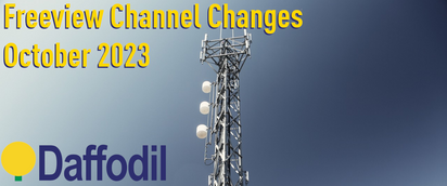 Freeview Channel Updates October 2023