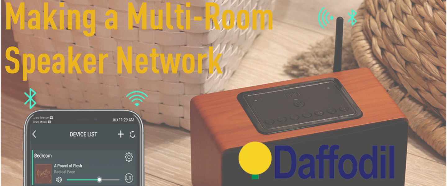 Creating a Multiroom Speaker Set Up with Wi-Fi and Non-Wi-fi Speakers