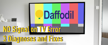No Signal On TV - 3 Steps to Fix