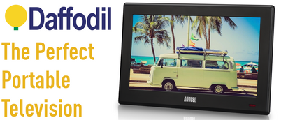The Perfect Portable Television for Camping, Caravaning, In the Car or Just in the Garden..
