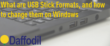 How to Format USB FAT32, NTFS, exFat on Windows