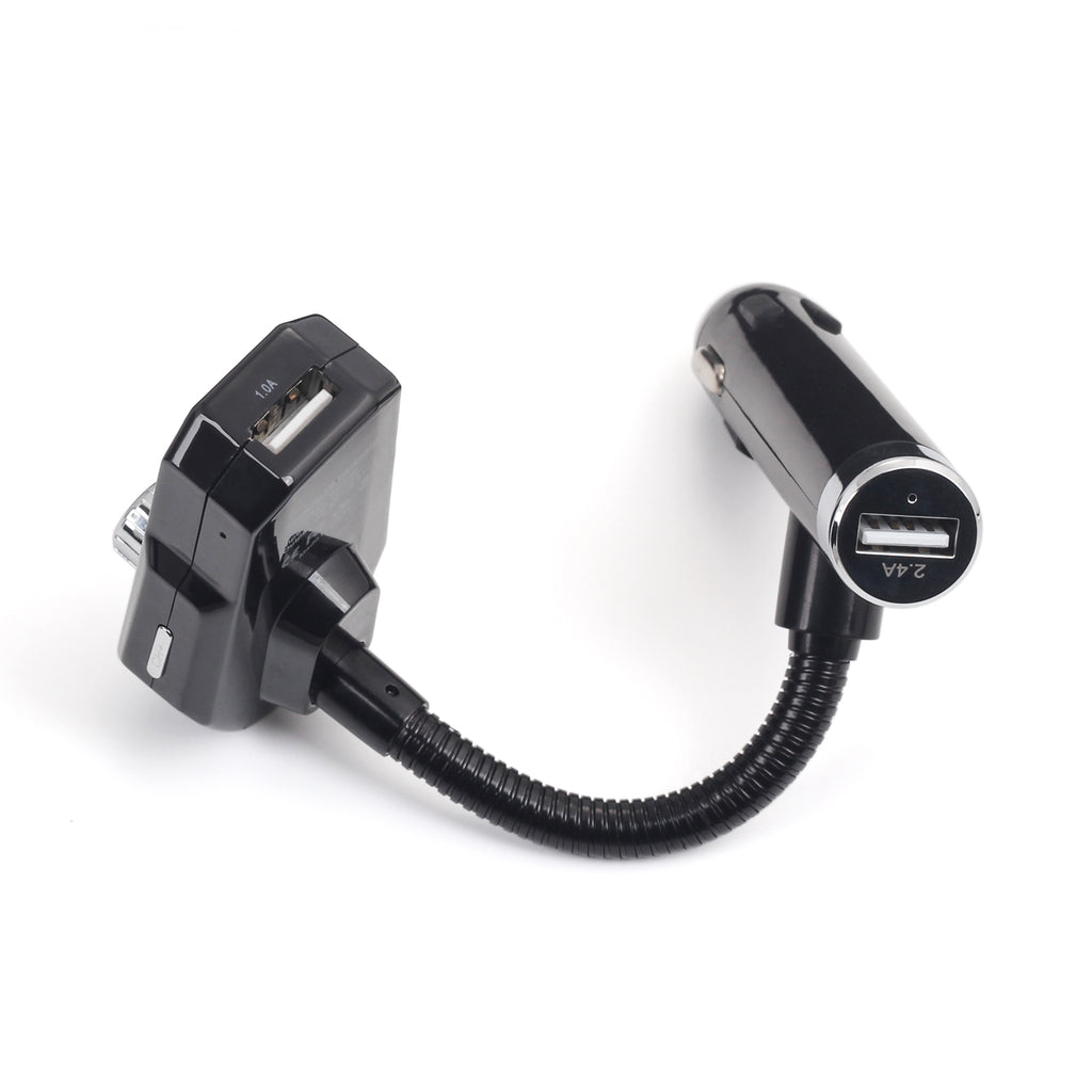 Car FM Transmitter Bluetooth with USB-A Charging Port - August CR220B