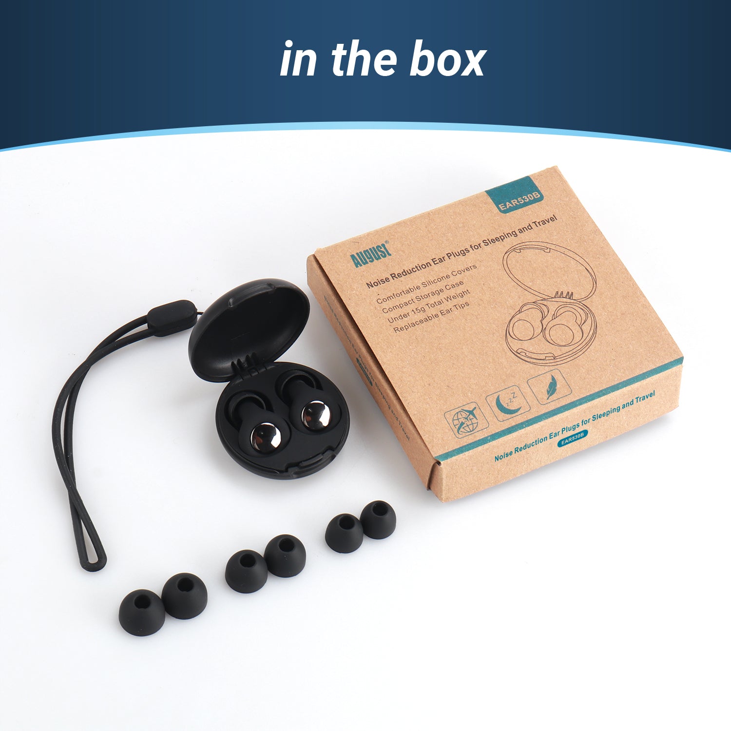 Ear Muffs Noise Blocking Earbuds For Sleeping Eco-Friendly Ear