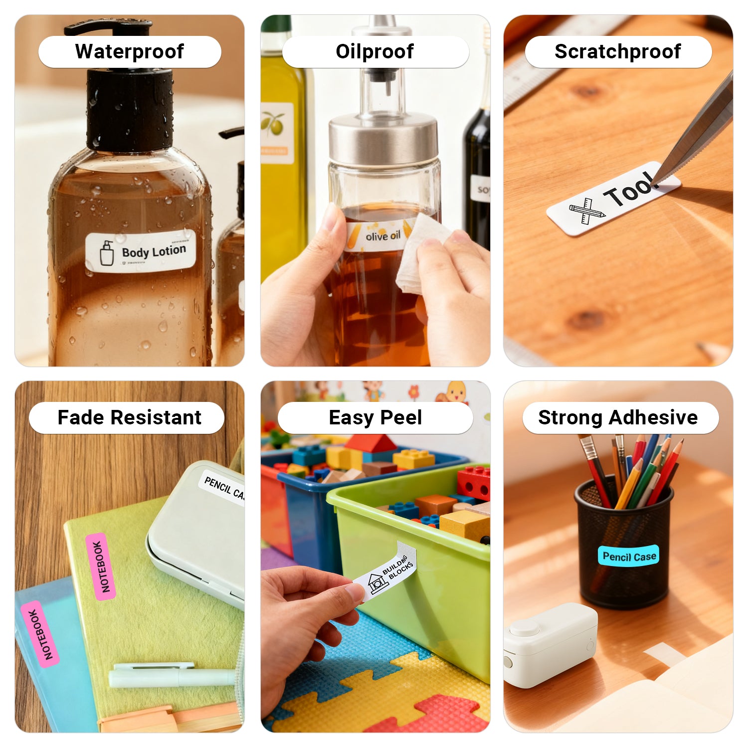 Mini Thermal Label Gap Roll – 180pcs for August LBP001