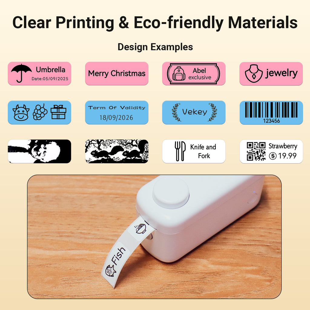 Mini Thermal Label Gap Roll – 180pcs for August LBP001