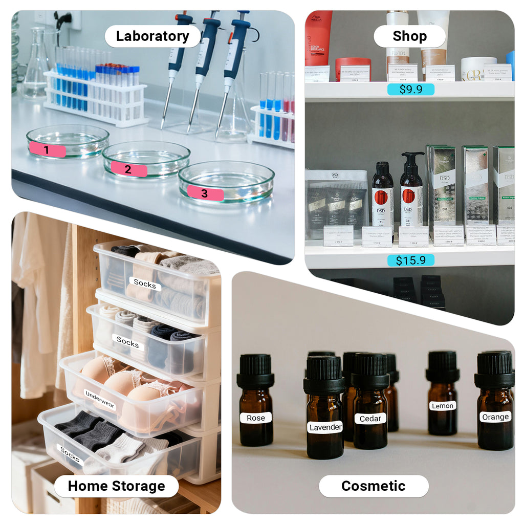 Mini Thermal Label Gap Roll – 180pcs for August LBP001