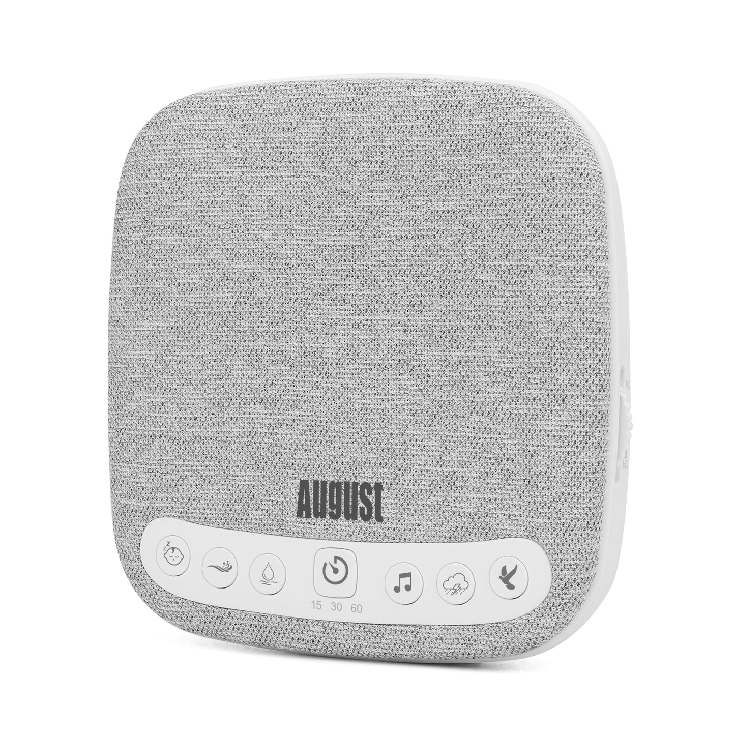 White-Noise Therapy Sound Machine 14 Soothing Sounds in 6 Genres - August SE160 [Refurbished]