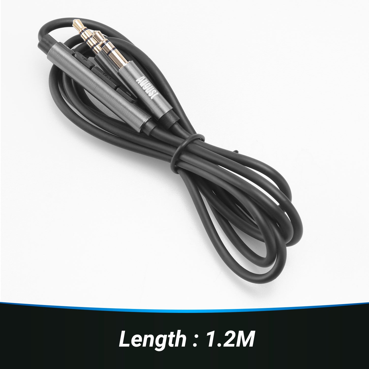 Aux to Aux Cable for Car, Headphones, CD Player and More August TAA225