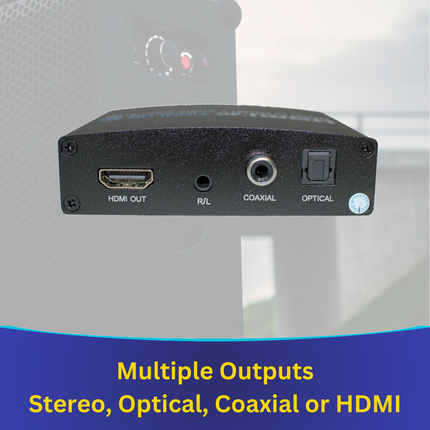 HDMI Audio Extractor for Hi-Fi, 5.1 Surround, Stereo and Optical Audio YING HDMI 101