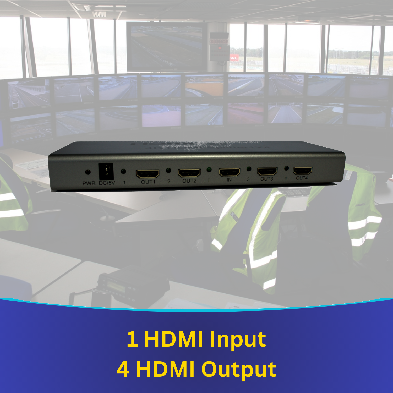 HDMI Splitter and Signal Extender | 1 Input to 4 / 8 Outputs