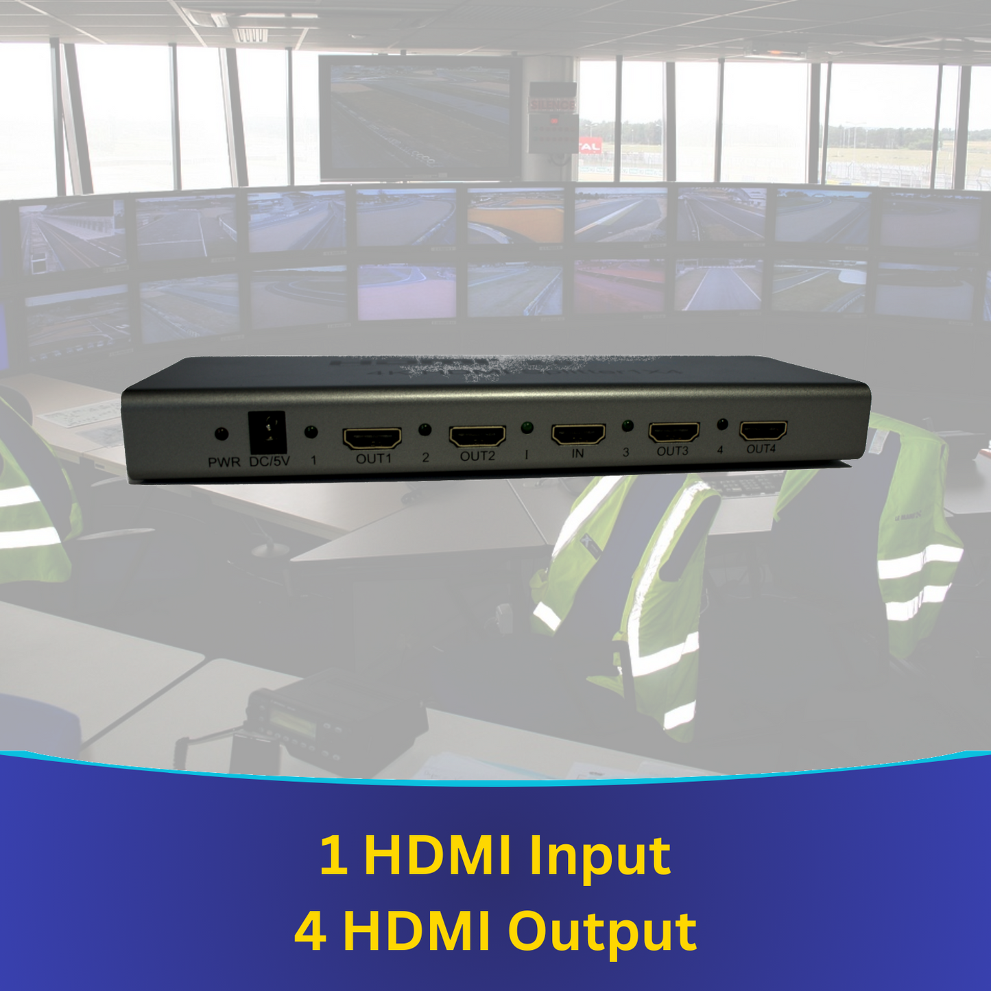 HDMI Splitter 8 / 4-Way Output and Signal Booster YING HDMI 202