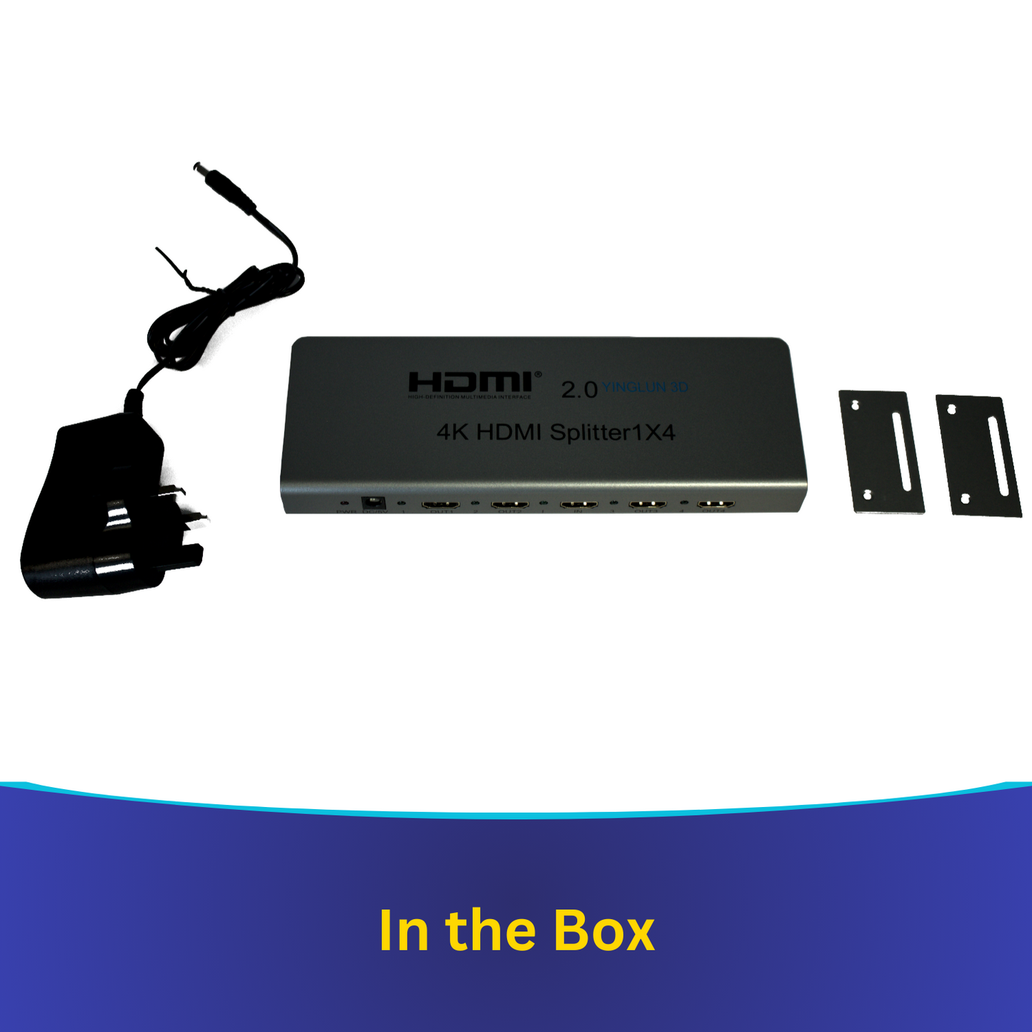 HDMI Splitter 8 / 4-Way Output and Signal Booster YING HDMI 202