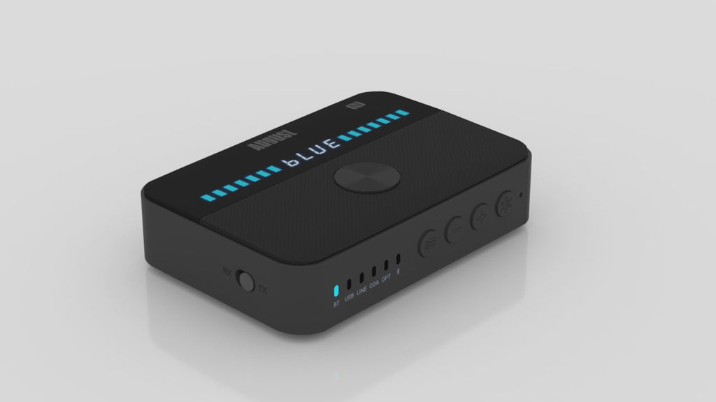 Bluetooth Audio Transmitter Receiver with USB Playback - August MR285