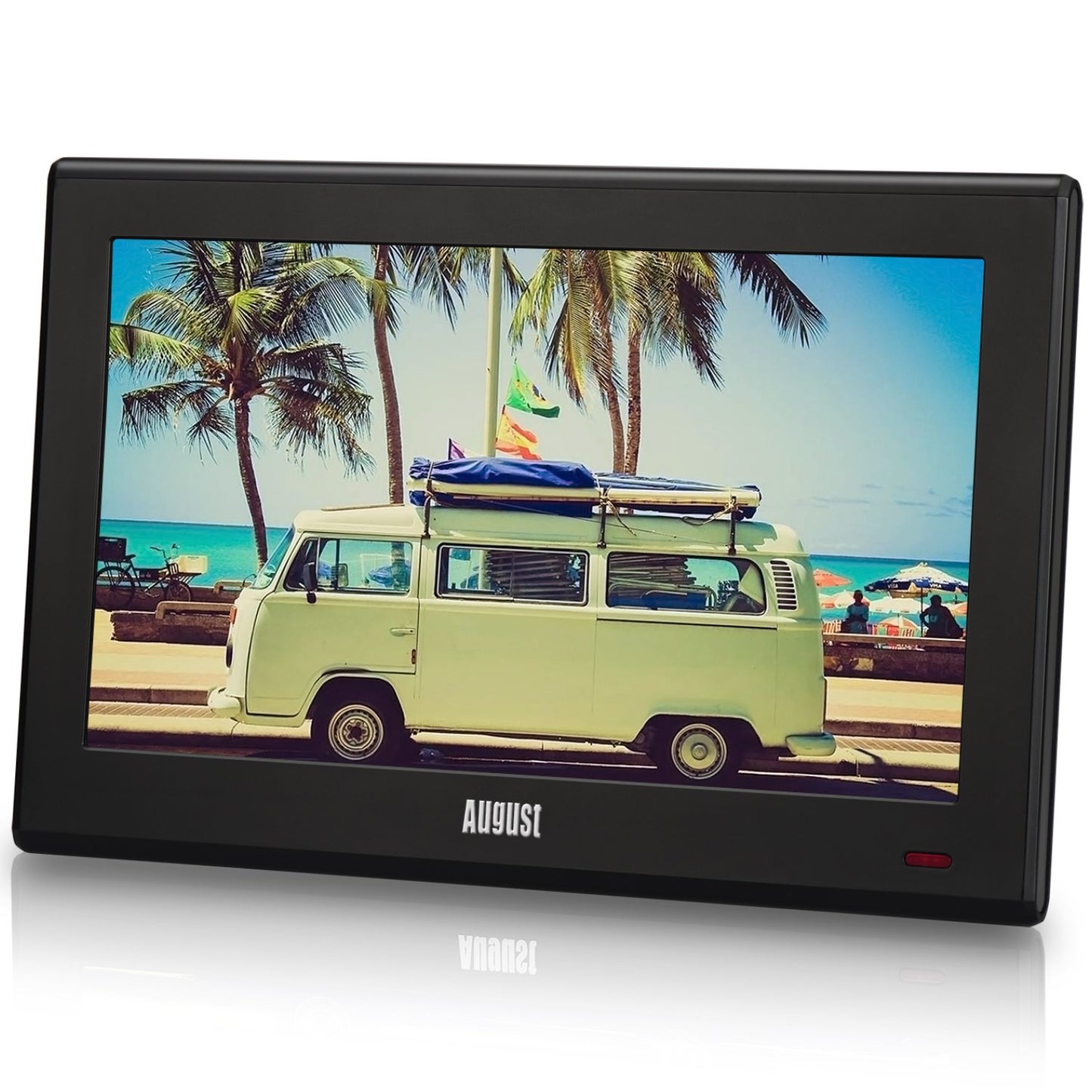 Portable Mini TV with Freeview 10 Inches Digital HDMI USB PVR Multimedia DVB-T2 August DA100D