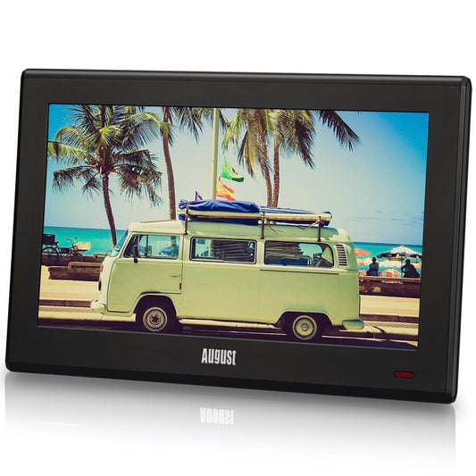 Portable TV 10 Inch Freeview Digital HDMI USB PVR AV-In Multimedia DVB-T2 August DA100D [Refurbished]