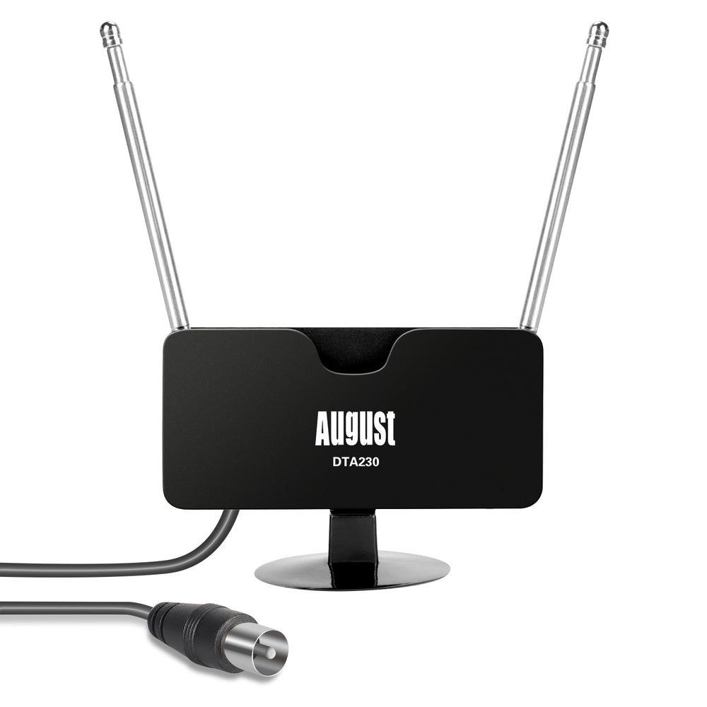 Freeview TV Aerial - Portable Digital Antenna for TV Tuner/DVB-T Television/DAB - August DTA230    August  TV Aerial   iDaffodil - Consumer Electronics at Affordable Prices