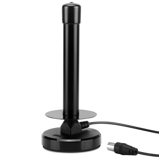 High Gain HD Freeview TV Aerial HD DAB FM Magnetic Base Antenna Indoor Outdoor - August DTA250 [Refurbished]