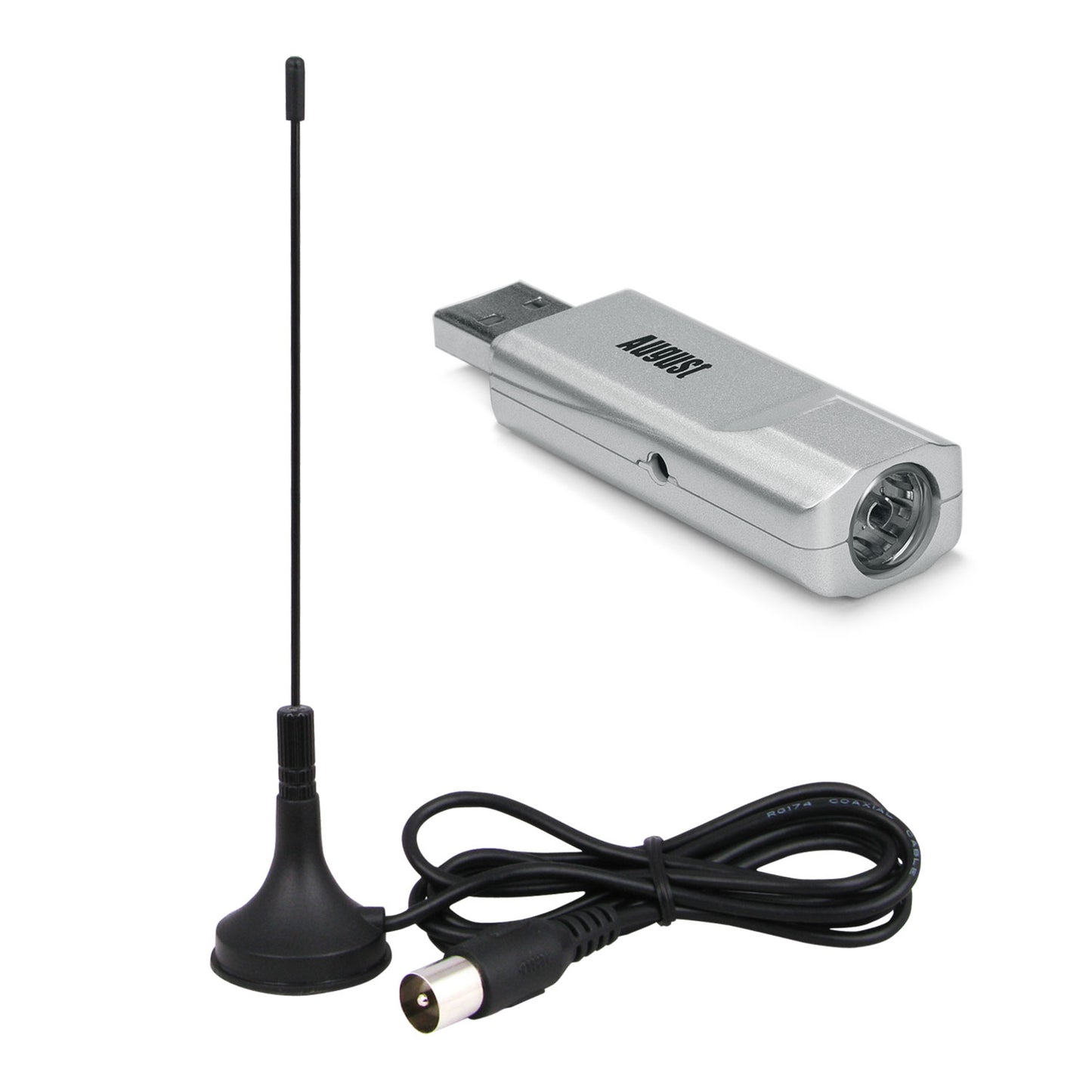 USB DVB-T2 PC TV Freeview PC Tuner and TV Recorder Device Live TV on Laptop PC August DVB-T210