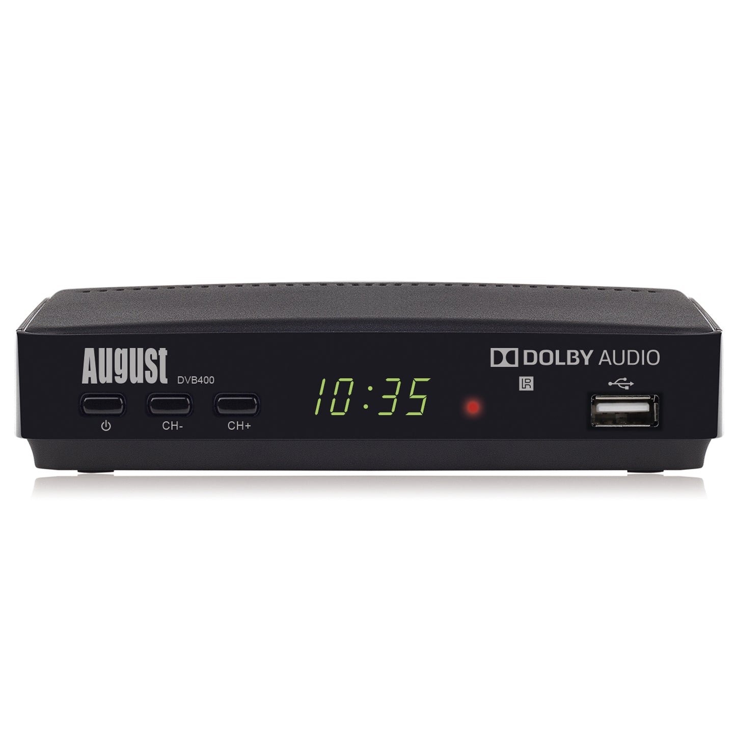 Freeview Set-Top Box HD TV Recorder USB PVR EPG Timeshift - August DVB400 [Refurbished]
