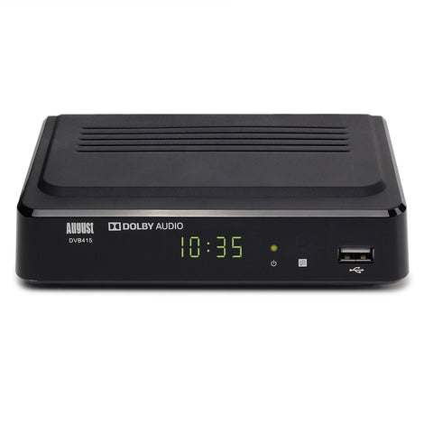 Refurbished - Freeview HD Receiver Set-Top Box 1080P PVR USB Record Pause Live TV August DVB415