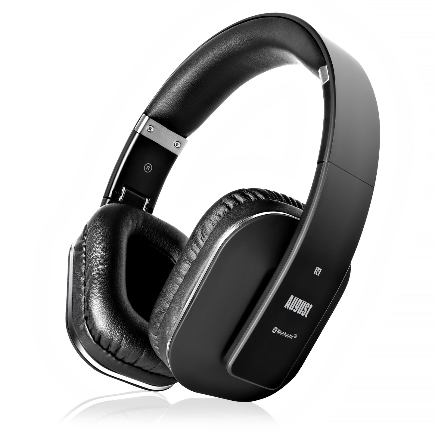 Bluetooth Over Ear Headphones NFC aptX Low Latency for PC and Mobile - August EP650 [Refurbished]