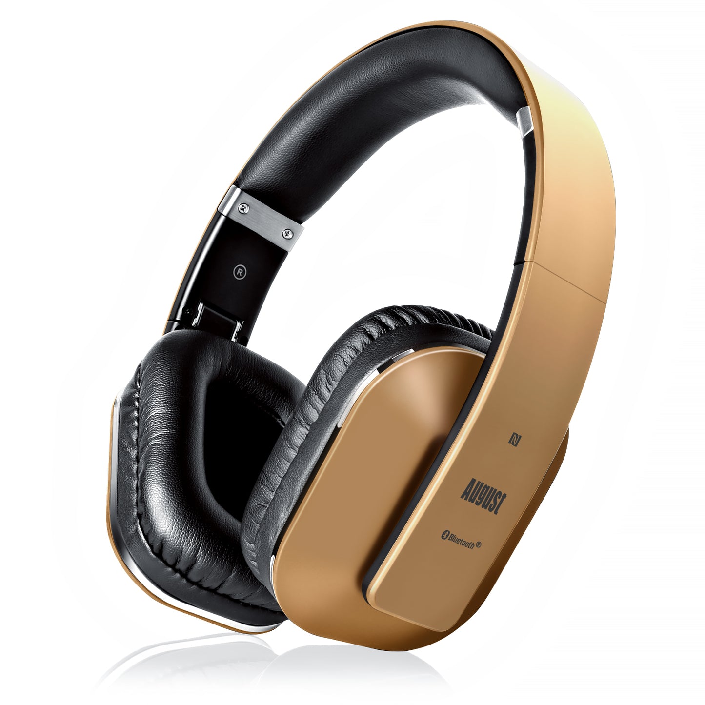 Bluetooth Over Ear Headphones NFC aptX Low Latency for PC and Mobile - August EP650 [Refurbished]