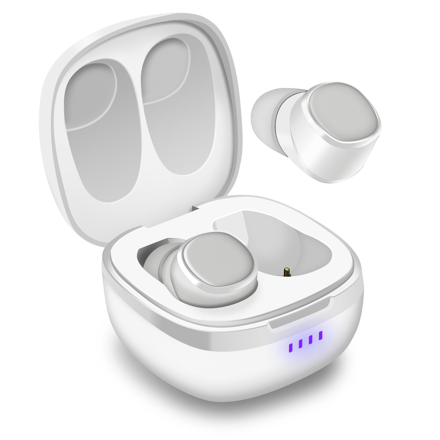 Bluetooth In-Ear Wireless Earphones With Mic, IPX6, DSP Noise Reduction August EP800 [Refurbished]
