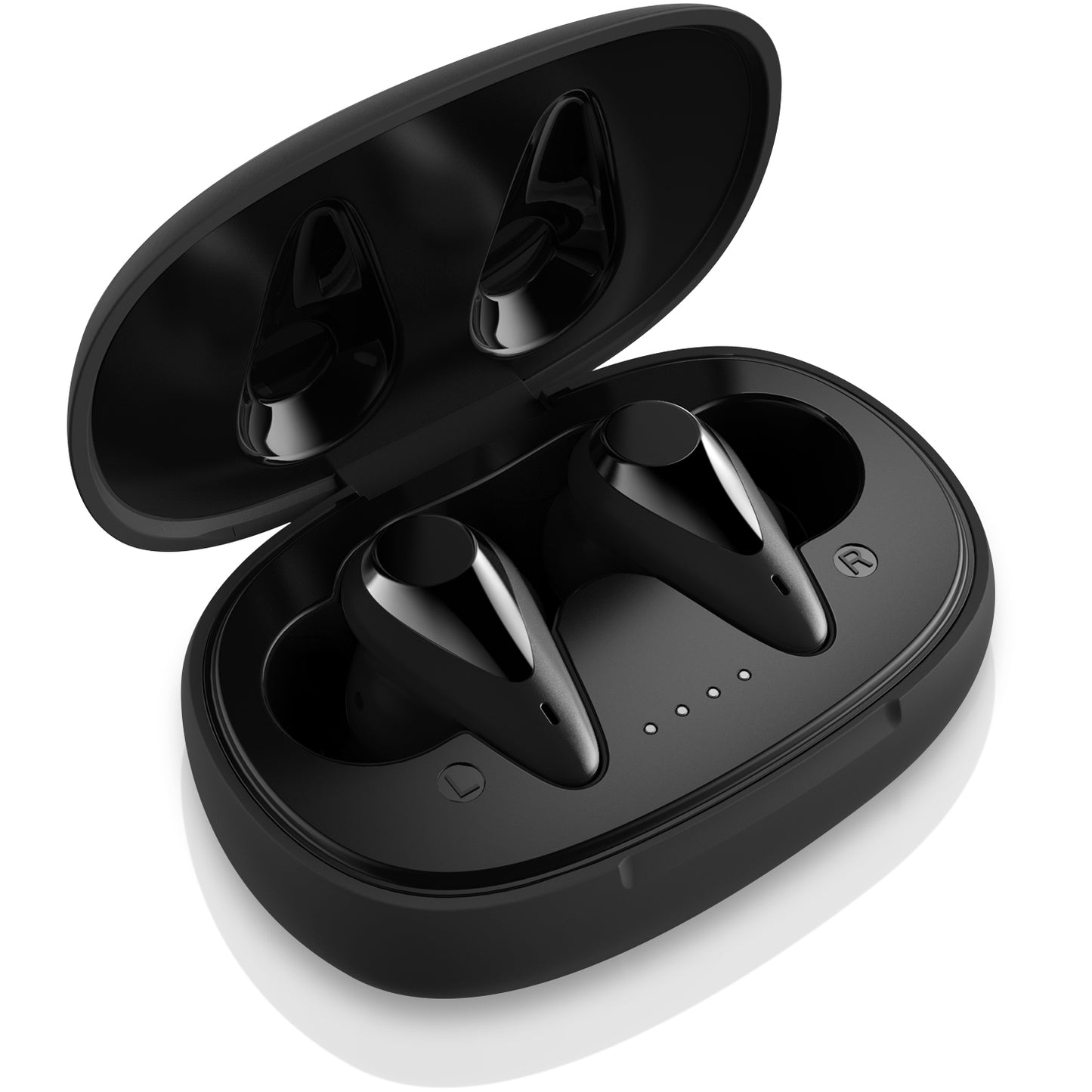 TWS Bluetooth 5 Earbuds and Charging Case Microphone Volume Touch Control EP810 [Refurbished]