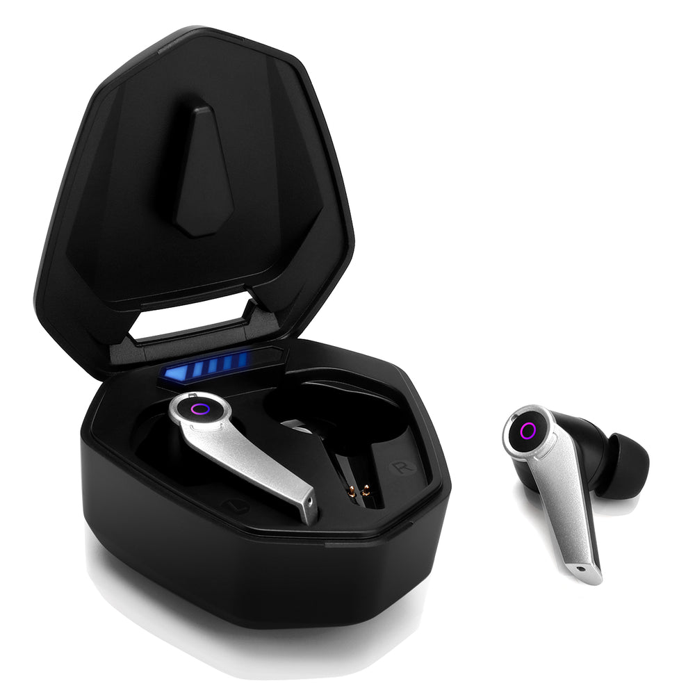 Bluetooth TWS Gaming Earbuds Dual Microphone Low Latency USB-C Charging Travel Case - EPG500