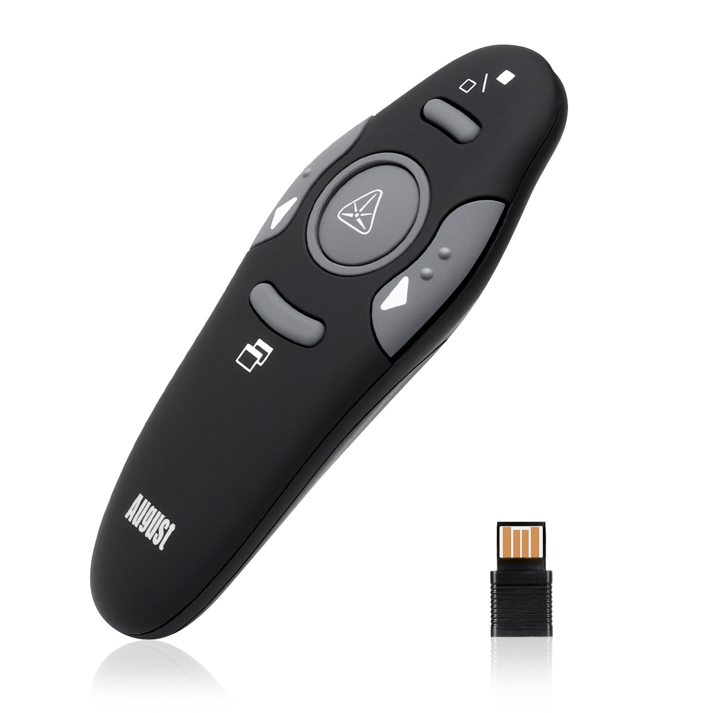 Wireless Presenter Remote Control for Slideshows - August LP205R