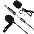 Lavalier Lapel Microphone Clip-On Omnidirectional TRRS TRS - Daffodil MCP100