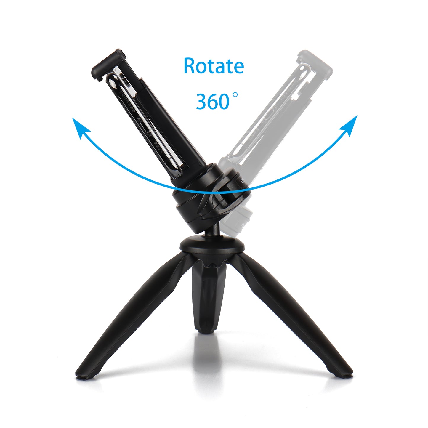 Smartphone and DSLR Camera Tripod Octopus Mount Stand Hand Holder Vlogging - TP100 Black