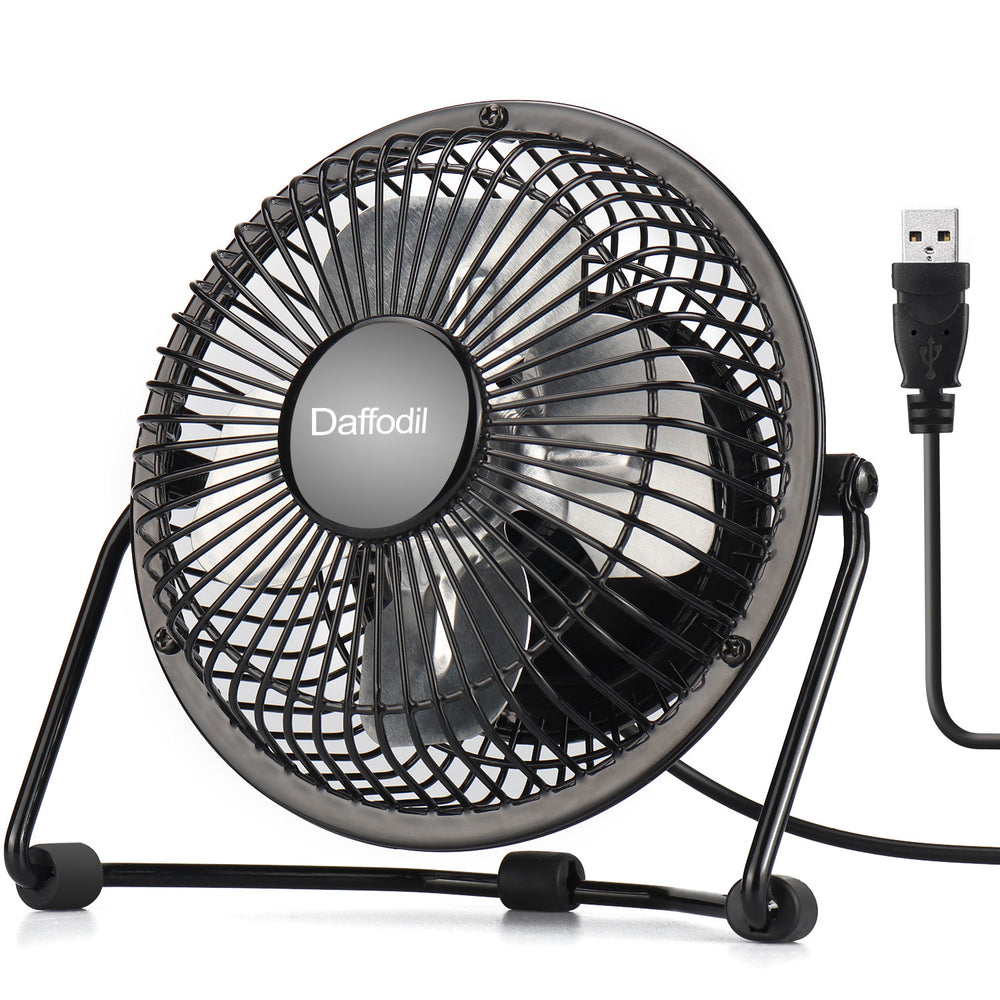 USB Desk Fan - Daffodil UFN100 - Stay Cool at your Desk on Hot Summer Days