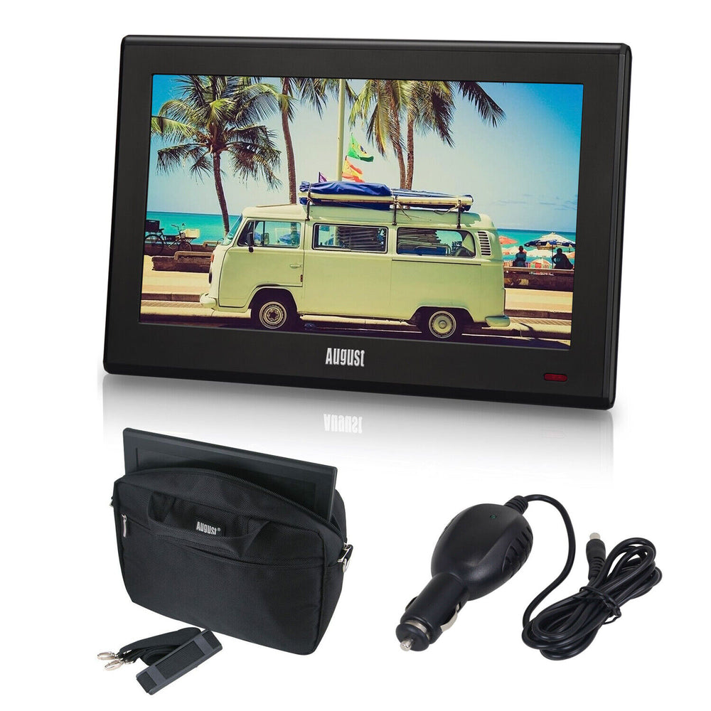 HGV Travel Bundle Freeview Portable Television 1080P HDMI Digital USB PVR AV Caravan August DA100D